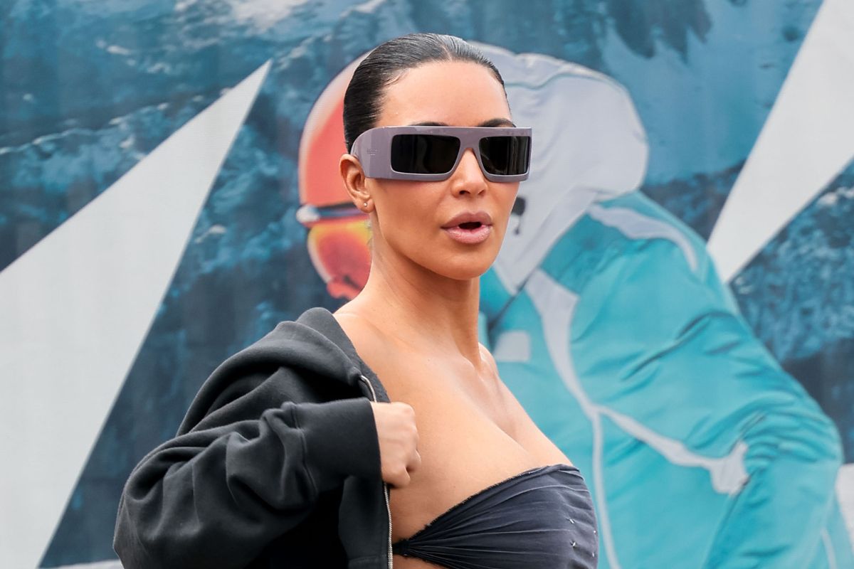 Kim Kardashian Arrives At Bezos Italian Wedding As Protests Explode Over Greed