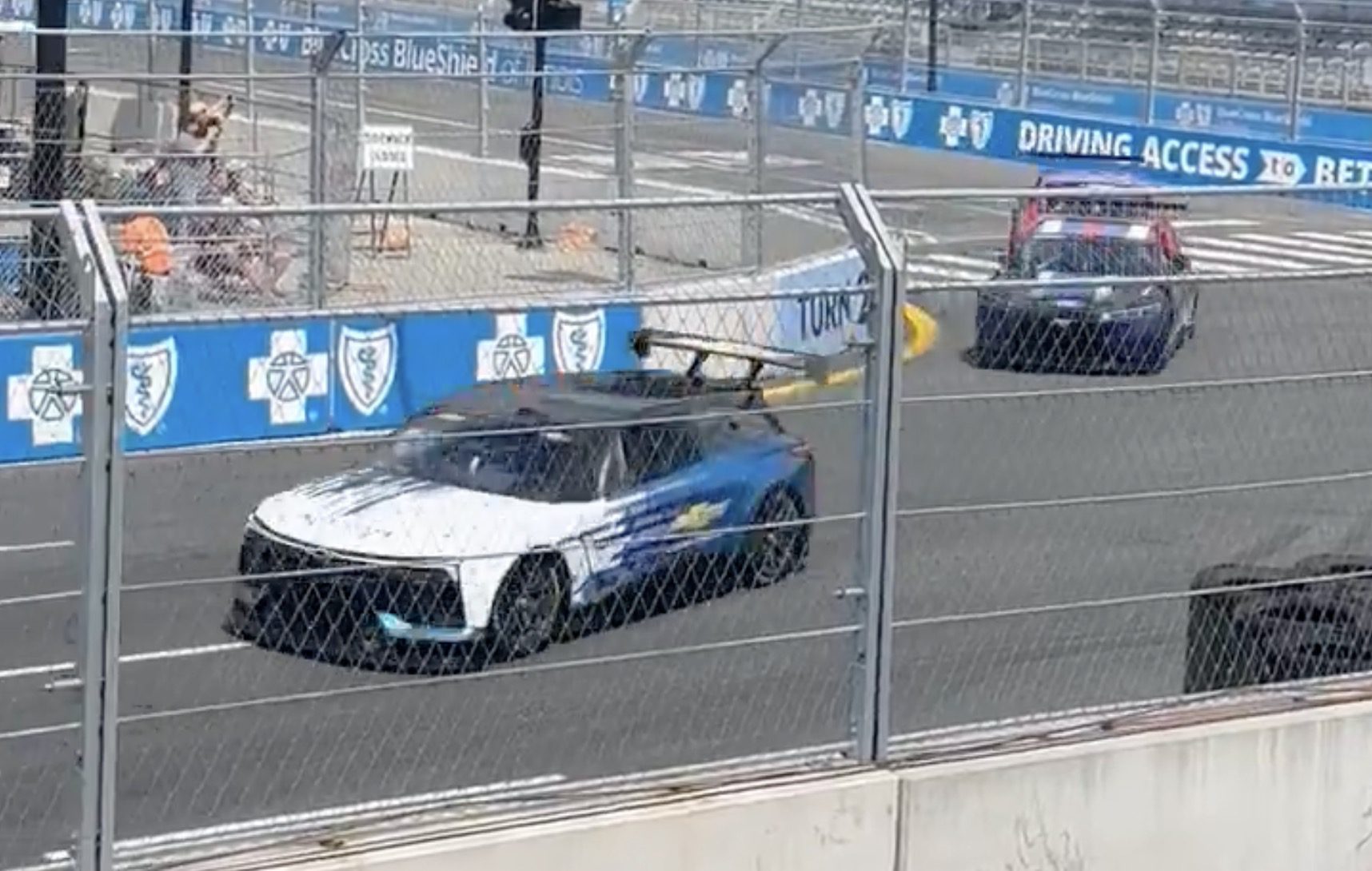 NASCAR Showcased Their New Electric Vehicle At The Chicago Street Race & It’s Safe To Say Fans Hated It