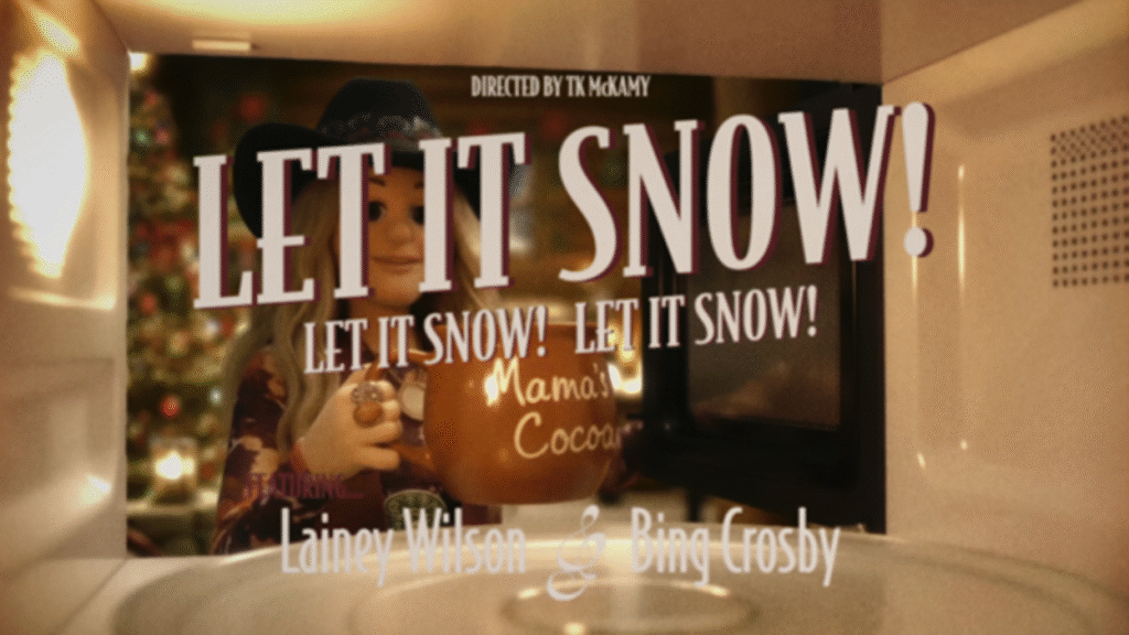 LAINEY WILSON DEBUTS NEW HOLIDAY VIDEO FOR “LET IT SNOW! LET IT SNOW! LET IT SNOW!” WITH BING CROSBY – Country’s Chatter